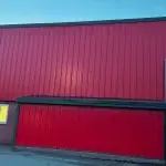 Steel Building Red In Wolverhampton